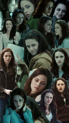 a collage of the twilight movie characters