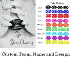 custom team name and design for tennis shoes