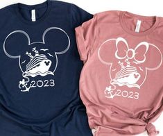 2023 Disney Cruise Family Shirts, Adults Kids Disney Cruise Tshirt, Minnie & Mickey Matching Family Disney Cruise sold by Child's voicCac | SKU 40103303 | Printerval Disney Cruise T Shirts, Diy Disney Cruise Shirts, Disney Cruise Family Shirts, Disney Cruise Shirts Family, Disney Cruise Outfits, Disney Cruise Family, Cruise Tshirt, Navy Families, Disney Cruise Shirts