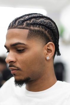 This trybeinfo section focus on "men's braids with fade". More ideas include "men’s braids", "male braids hairstyles", "men cornrows design", "braids men", "male braid styles", "braided hairstyles for men", "mens cornrows design black men", "mens stitch braids", "cornrows for men" and lots more. Cornrows Men, Twist Hair Men, Cornrow Styles For Men, Box Braids Men, Cornrow Braids Men, Braids With Fade, Hair Twists Black, Braid Styles For Men, Boy Braids Hairstyles