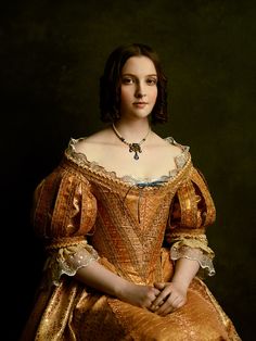 The Dressmaker, 17th Century Fashion, Fine Art Portrait Photography, Fine Art Portraiture, Classic Portraits, Golden Dress, Fine Art Portraits, Historical Costume, Historical Dresses