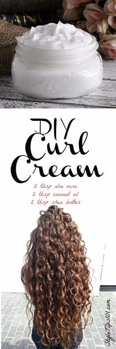 Diy Curl Cream, Diy Curls, Makeup Tip, Patras, Spa Water, Curl Cream, Hair Remedies, Curly Hair Tips, Hair Health