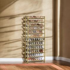 Shoe Rack, 12-Tier Shoe Organizer, Metal Shoe Storage for Garage, Entryway, Set of 2 6-Tier Stackable Shoe Shelf Holds 48-60 Pairs Shoe Storage For Garage, Garage Shoe Storage, Storage For Garage, Garage Entryway, Shop Shoe, Shoe Storage Shelf, Shoe Shelf, Closet System, Garment Racks