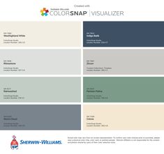 the color scheme for colorsnap visualizer