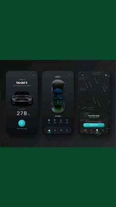 the app is designed to look like it has an image of a car on it