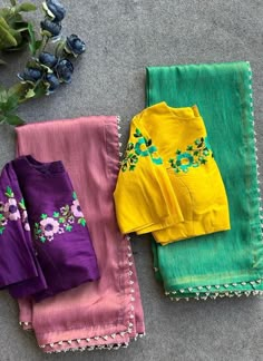 Benares Saree Blouse Designs, Kathpadar Saree Blouse Design, Embroidery Saree Designs, Saree With Embroidery Blouse, Blouse Indian Saree, Lace Blouse Design, Weaving Fabric, Blouse Indian