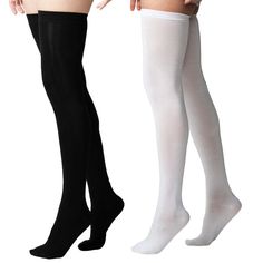 PRICES MAY VARY. MATERIAL: Micromodal Cotton; Nylon; Spandex Imported Pull On closure Hand Wash Only STYLISH: Our Thigh High Socks for Women offer versatility to your fashion statement too. You can wear this with dresses, shorts, and pants and skirts! Furthermore, you can pair it on your boots, flats and stilettos and look ready and fashionable at work or at a party. VERSATILITY: The taller the socks the greater the benefits. This over the knee socks are not localized to your feet but reaches up Thigh Length Socks, Elegant Full-length Solid Stockings, Elegant Full-length Solid Color Stockings, Elegant Full Length Solid Stockings, Classic Knee-high Fitted Stockings, Classic Fitted Knee-high Stockings, White Fitted Over The Knee Socks, Fitted White Over-the-knee Socks, White Fitted Over-the-knee Socks