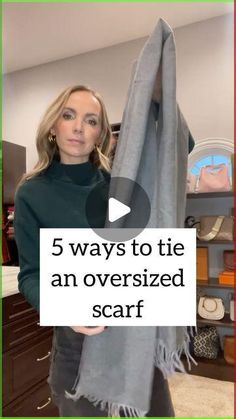 Styling Scarves Winter, How To Style Cashmere Scarf, How To Wear A Spring Scarf, Different Ways To Tie Scarves, Louis Vuitton Silk Scarf Outfit, How To Style Oversized Scarf, How To Wear Long Scarf Winter, How To Wear A Scarf Over A Dress, Styling A Scarf Outfit