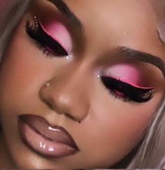 Pink Glam Makeup, Baby Shower Makeup, Shower Makeup, Eyes Ideas, Makeup Favorites, 100 Dollars, Birthday Makeup, Face Beat