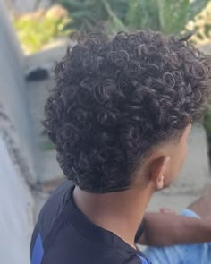 Curly Burst Fade Mohawk, Burst Fade Curly Hair Men, Burst Fade Mohawk Curly Hair, 3c Mullet, Burst Fade Mullet, Afro Hair Dye, Christian Desktop Wallpaper Aesthetic