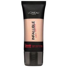 Infallible Pro Matte Foundation, Best Foundation For Oily Skin, Infallible Pro Matte, Foundation For Dry Skin, Foundation For Oily Skin, Loreal Infallible, Loreal Paris Infallible, Best Drugstore Makeup, Natural Foundation