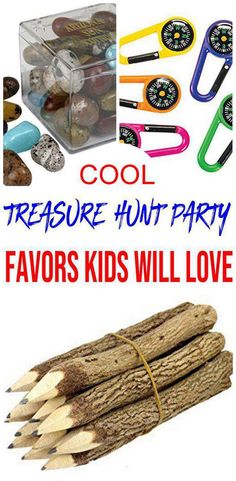 there are many different items that can be found in this party favors for kids and adults