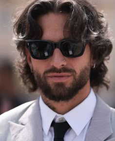 Rugged Gentleman, Johnny Edlind, Surfer Hair, Black Outfit Men