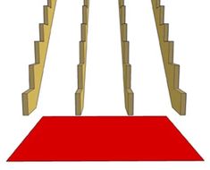 an image of a red carpet and stairs