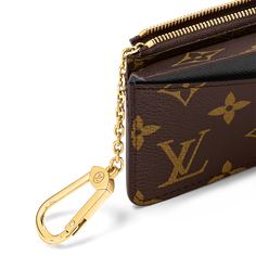 LOUIS VUITTON® - Card Holder Recto Verso - Monogram Noir Louis Vuitton Wallet Aesthetic, Lv Keychain Wallet, Gucci Card Holder, Louis Vuitton Keychain, Card Pouch, Luxury Wallet, Louis Vuitton Wallet, Monogram Bag, Bottega Veneta Shoulder Bag