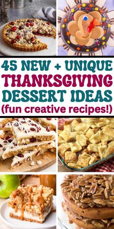 Creative Thanksgiving dessert ideas for a crowd, including festive cakes, fancy cheesecake, cheap cupcakes, non traditional cookies, and fun dessert platter ideas for your holiday potluck. Untraditional Thanksgiving Desserts, Fun Desserts For Thanksgiving, Fast Thanksgiving Desserts, Unique Deserts Ideas, Beautiful Thanksgiving Desserts, Desserts For Thanksgiving Easy, Thanksgivng Dessert, Dessert Tray Ideas, Things To Make For Thanksgiving