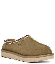 UGG Women's Tasman Slippers | Dillard's Slip On Uggs Outfit, Slip On Uggs, Uggs Fashion, Matching Slippers, Slippers Ugg, Trendy Slippers, Tasman Slippers, Ugg Tasman Slippers, Ugg Tasman