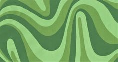 an abstract green and white background with wavy lines