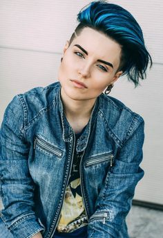 Face Selfie, Haircuts Ideas, Hair Color For Women, Hair Color And Cut, Ruby Rose, Beautiful Tattoos, Pixie Cut, Cut And Color, Pretty Hairstyles