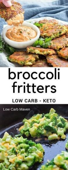 broccoli fritters low carb keto