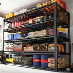 a garage filled with lots of different types of items