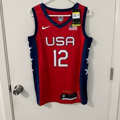 Diana Taurasi Nike Usa Jersey Limited Edition New Nwt S Small Women��’s Diana Taurasi, Korea Soccer, Seahawks Jersey, Nfl Broncos, Women’s Soccer, Nike Jersey, Nike Soccer, Nike Football, Small Women