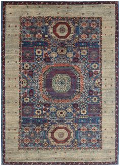 Detail : Traditional Rug Type / Design: Mamluk rug Density: 200 - 250 knots psi Pile Height : 8 - 10 mm Size:  4.10x6.8 FT - 148X204 CM Material: Ghazni Handspun Wool & Veg Dyes. Condition: New Prefer Interior: Traditional Origin: Weaved in Afghanistan 100% Hand Knotted,  100% Hand Washed and finishing are done in Lahore Pakistan. Finishing: Professionally traditional hand scrub wash no machines are involve in washing, drying and finishing process. Texture: This hand knotted pile rug is made usi Rug Dining Table, Mamluk Rugs, Dining Table Rug, Hand Scrub, Table Rug, Lahore Pakistan, Rug For Living Room, Pile Rug, Rug Bedroom