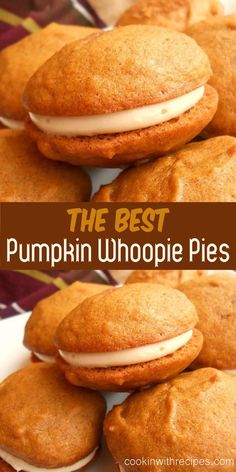 The BEST Pumpkin Whoopie Pies. Desserts, Whoopie Pie, Pumpkin Dessert. Pumpkin Whoppie Pies, Pumpkin Whoopie Pie Recipe, Whoopee Pie, Chocolate Whoopie Pies, Pumpkin Whoopie Pies, Best Pumpkin Pie, Pumpkin Cookie