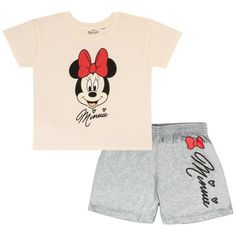 Introducing the Disney Girls Fashion Boxy Shirt and Shorts Set - the perfect addition to your little one's wardrobe for a magical summer! Adorned with beloved Disney character Minnie Mouse, this boxy shirt and shorts set brings the enchantment of Disney to life in vibrant colors and playful designs. Crafted with soft, breathable fabric, these clothes ensure all-day comfort for your little and big girl, whether she's playing in the backyard or exploring the park. Ideal for warm days, these girls Disney Characters Girl, Disney Characters Minnie Mouse, Shirt And Shorts Set, Boxy Shirt, Disney Clothes, Minnie Mouse Girl, Plaid Outfits, Girls Graphic Tee, Disney Character