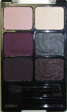 Very pretty colors from wet and wild Goth Eyeshadow Palette, True Winter, Dope Makeup, Winter Makeup, Deep Winter, Eyeshadow Palettes