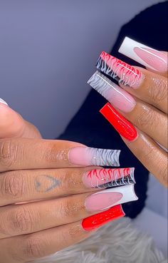 Long Acrylic Nail Designs, Diy Acrylic Nails, Glamour Nails, Cute Acrylic Nail Designs, Dope Nail Designs, Short Square Acrylic Nails, Exotic Nails, Long Acrylic Nails Coffin