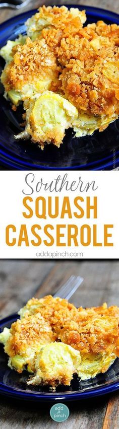 this southern squash casserole is the perfect side dish for any meal