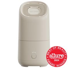 an allure air purificater with the best of beauty award seal