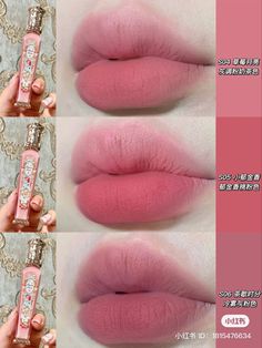 Flowerknows Lipstick, Glossy Lips Makeup, Long Lasting Lip Gloss, Doll Eye Makeup, Beauty Gadgets