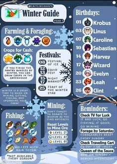 the winter guide for families and children