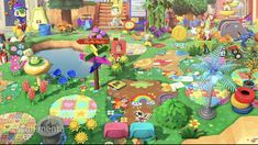 an animal crossing game is shown in this screenshot