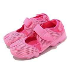 Nike Wmns Air Rift BR Pink Glow Women Strap LifeStyle Casual Shoes FN9326-666  | eBay Pink Walking Shoes For Light Sports, Pink Breathable Closed Toe Sneakers, Pink Walking Shoes For Light Sports With Rubber Sole, Pink Slip-on Walking Shoes With Rubber Sole, Nike Air Rift Outfit, Air Rift Outfit, Nike Rift, Nike Air Rift, Outfit Women