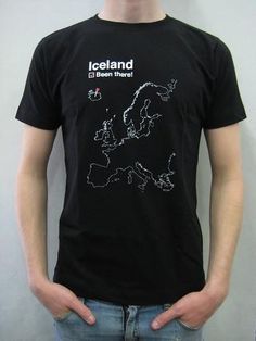 - Icelandic Iceland Been There - Mens T-shirt - Clothing - Nordic Store Icelandic Wool Sweaters