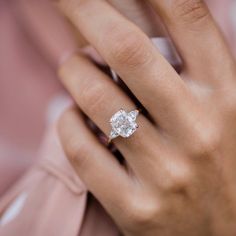 4.20CT Elongated Cushion Cut Three Stone Moissanite Diamond Engagement Ring Elongated Cushion Three Stone, Elongated Cushion Cut, Cushion Cut Diamond Ring, Elongated Cushion, Cushion Engagement Ring, Cushion Cut Moissanite, 3 Stone Engagement Rings, Hidden Halo, Cushion Cut Diamonds