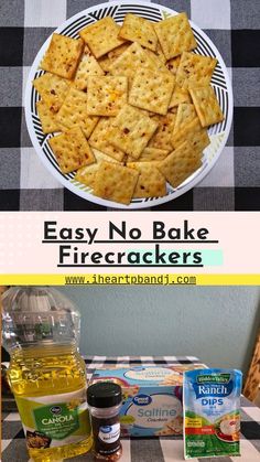 easy no - bake firecrackers recipe for kids to make and eat