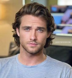 Mens Mid Length Wavy Hairstyles, Clean Long Haircut Men, Mens Haircut Pompadour, Men’s Curly Medium Length Haircut, Men’s Thick Wavy Hair, Long Ish Hair Men, Long Swept Back Hair Men, Mens Wavy Hair Styles, Mens Wavy Hairstyles Long