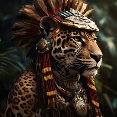 3) guerrera maya con traje de jaguar #nft #AI #art #painting #nftartist #AIartgallery #DigitalArt #artwork #AIart #generativeart #GenerativeAI #artwork #artist #artistsofinstagram Mexican Jaguar, Mesoamerican Art, Jaguar Warrior, Aztec Culture, Mayan Art, Aztec Tattoo, Aztec Warrior, Animal Portraits Art, American Traditional