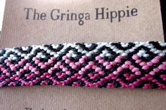 Ombre Bracelet, Diy Bracelet Designs, Friendship Bracelets Diy, Christmas Bracelet, Summer Bracelets, Macrame Ideas, Bracelet Diy, Pretty Bracelets, Crafts For Girls