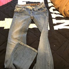 Rock Revivals. Size 25 Long. Basically Brand New Shoe Nails, Rock Revival Jeans, Jeans Rock, Rock Revival, Jeans Style, Jeans And Boots, Boot Cut, Dream Closet, New Color