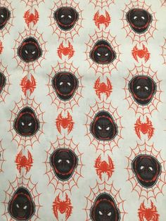 Spiderman Webs, Spiderman Web, Marvel Spiderman, Fabric Patterns, White Background, Spiderman, Quilting, Cotton Fabric, Marvel