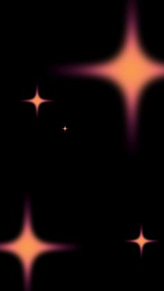 an orange and black background with stars