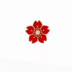 Red Small Flower Enamel Pin/ Brooch Lapel Collectible Jewelry Gift Bff Friend Small Memorabilia Lanyard Personalize Scrubs Clothing Hats Suspenders Belts Nametags Aprons Backpacks Bundle And Save Red Enamel Brooch Pin For Gift, Red Enamel Brooch Gift, Red Enamel Brooch For Gift, Red Enamel Brooches As Gift, Red Enamel Brooches For Gift, Red Enamel Pin As Gift, Red Enamel Pin For Gift, Red Enamel Pins For Gifts, Red Enamel Pin Gift