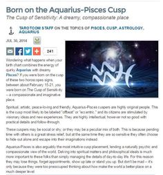 an article about aquarius in the zodiacs and astrological signs, with text that reads