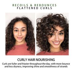 2025 Hair Trends For Women - Hair Color And Haircuts Ideas - For Women Couple Bed, Fancy Flats, Curls Hair, Curl Defining Cream, Fuller Hair, Bouncy Curls, Perfect Curls, Beauty Stuff, Color Treated Hair