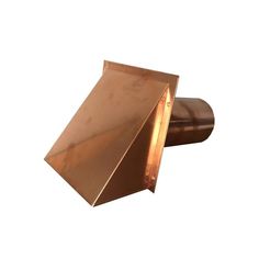 an image of a copper colored object that looks like it is going to fall down